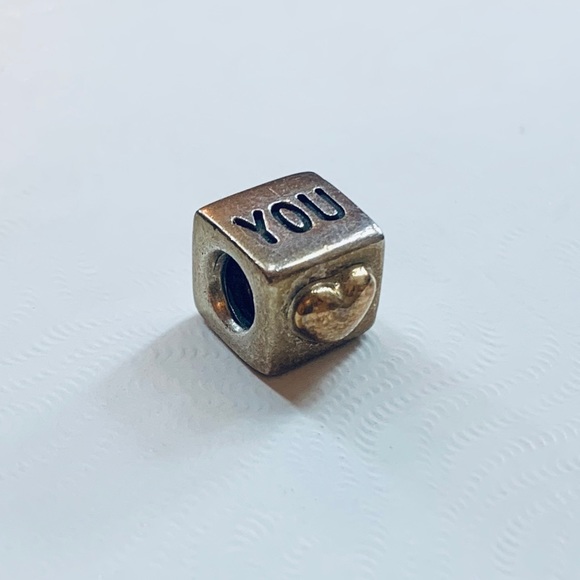 Pandora I Love You Cube Charm - Picture 2 of 2